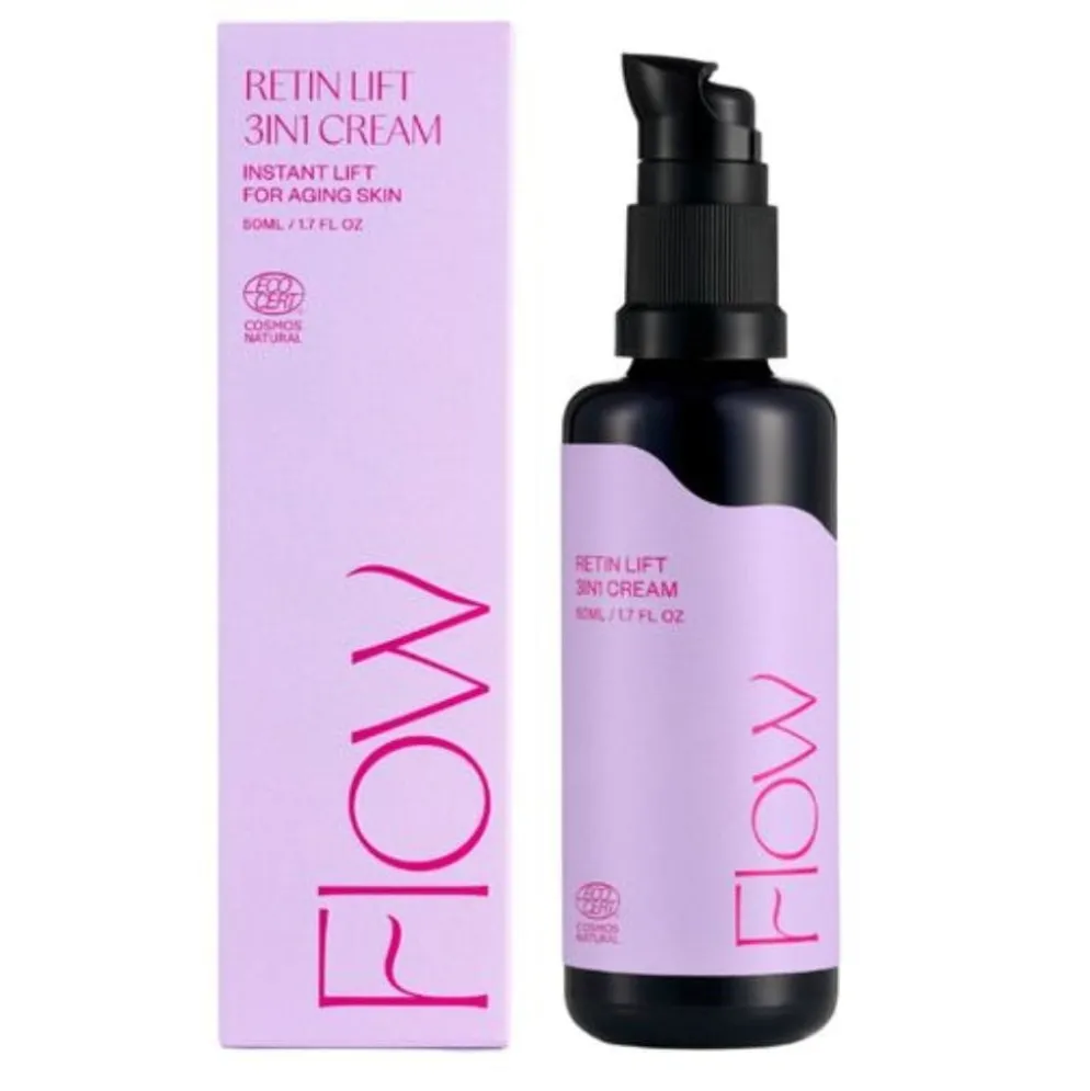 Bio retinolivoide Flow Cosmetics Retin Lift 3-in-1 Cream, 2 kokoa