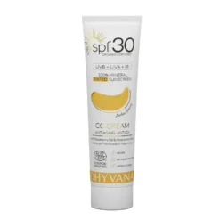 CC-voide Dhyvana SPF30 sävytetty aurinkovoide, 2 sävyä
