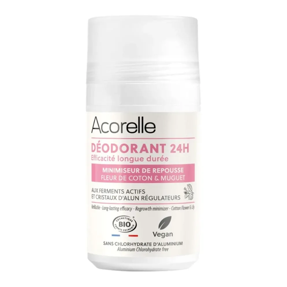Deodorantti Acorelle Cotton Flower roll-on 50ml