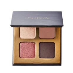 INIKA Organic Eyeshadow Quad luomiväripaletti Flowers
