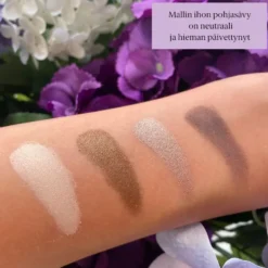 INIKA Organic Eyeshadow Quad luomiväripaletti Wind