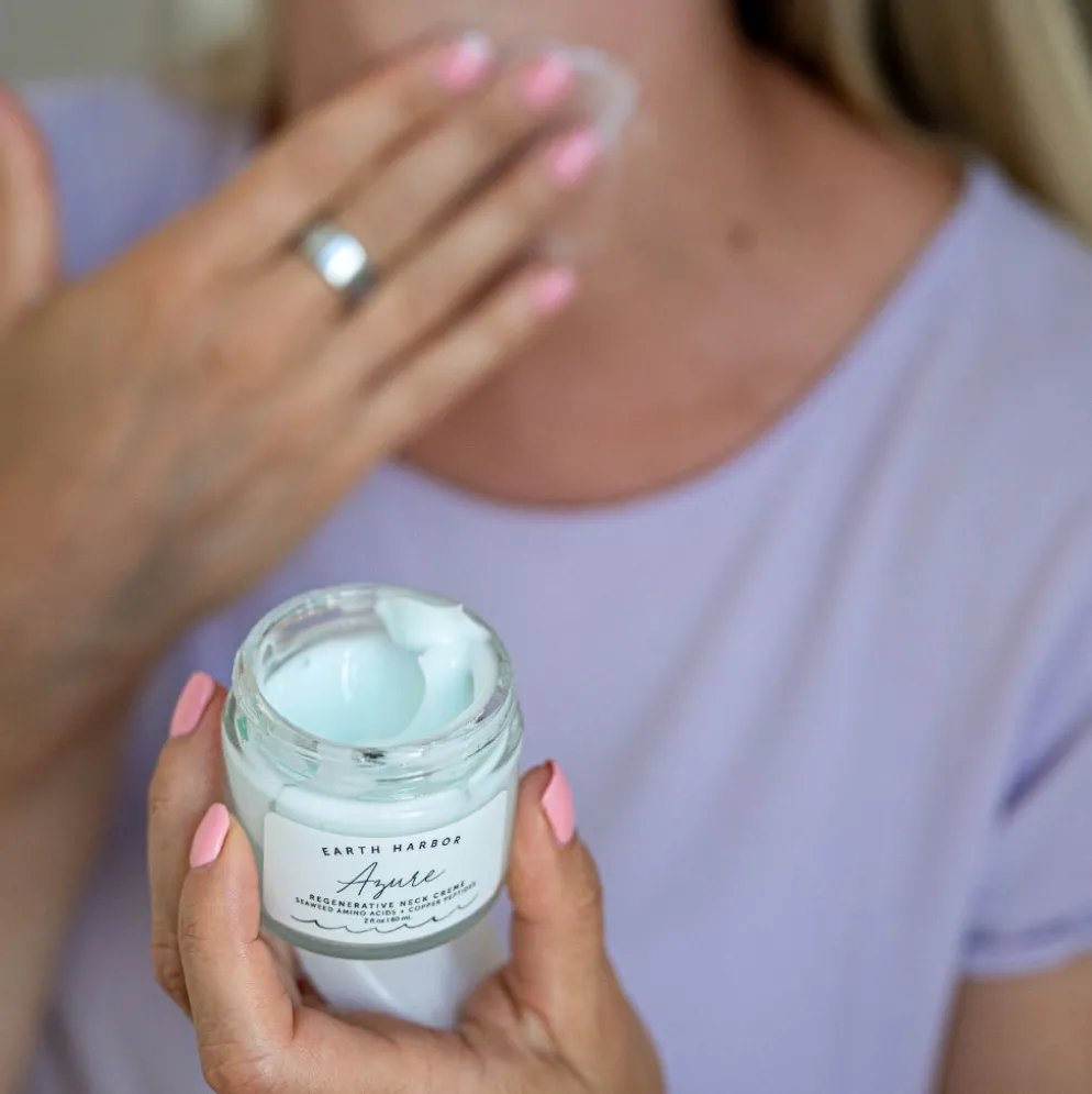 Kaulavoide Earth Harbor Azure Neck Creme