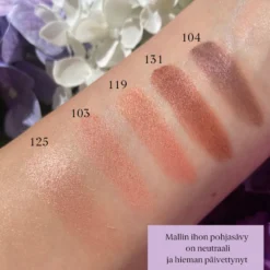 Korallin pinkki luomiväri Zao Pearly 103 Old Pink