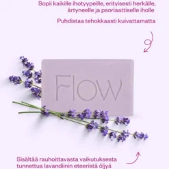 Laventeli saippua Flow Cosmetics Lavender Soap Bar