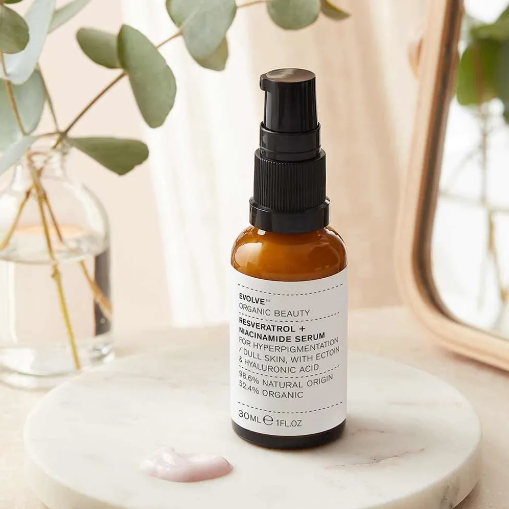 Niasiiniamidi seerumi Evolve Resveratrol + Niacinamide Serum, 2 kokoa