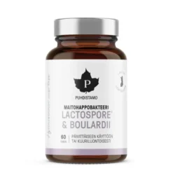 Puhdistamo Maitohappobakteeri - Lactospore & Boulardii 60 kaps.