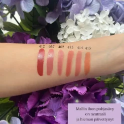 Punainen huulipuna Zao Classic Lipstick 475 Nasturtium Rose