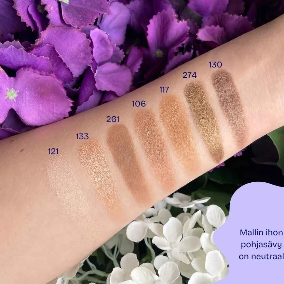 Ruskea luomiväri Zao Pearly 130 Intense Brown