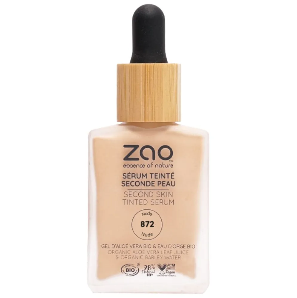 Seerumimeikkivoide Zao Second Skin Tinted Serum Foundation 30ml
