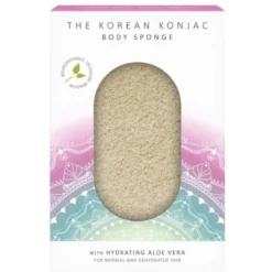 The Konjac Sponge Company Mandala Aloe Vera Body konjac sieni vartalolle