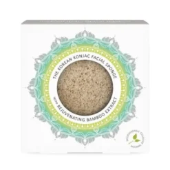 The Konjac Sponge Company Mandala Bamboo Extract konjac sieni