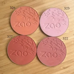 Tumma vaaleanpunainen poskipuna Zao 322