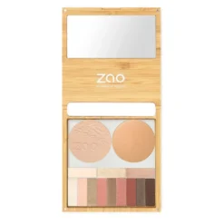 Zao Bamboo Box täytettävä meikkipaletti