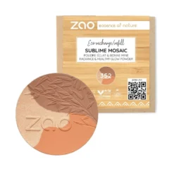 Zao meikkipaletti trio 352 - highlighter, bronzer ja blush
